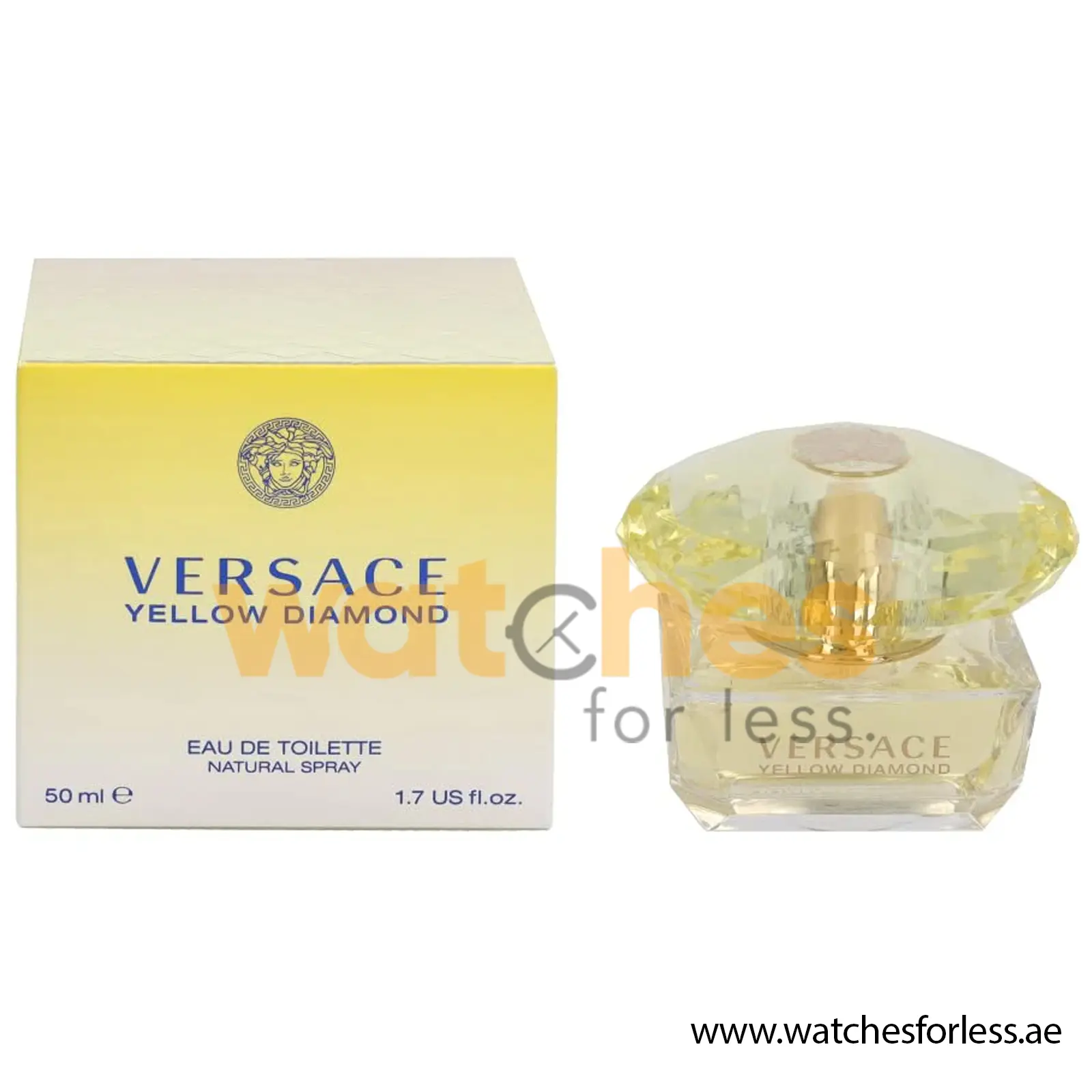 VERSACE YELLOW DIAMOND EDT Perfume For Women 50ML (Original Perfume) PO3565