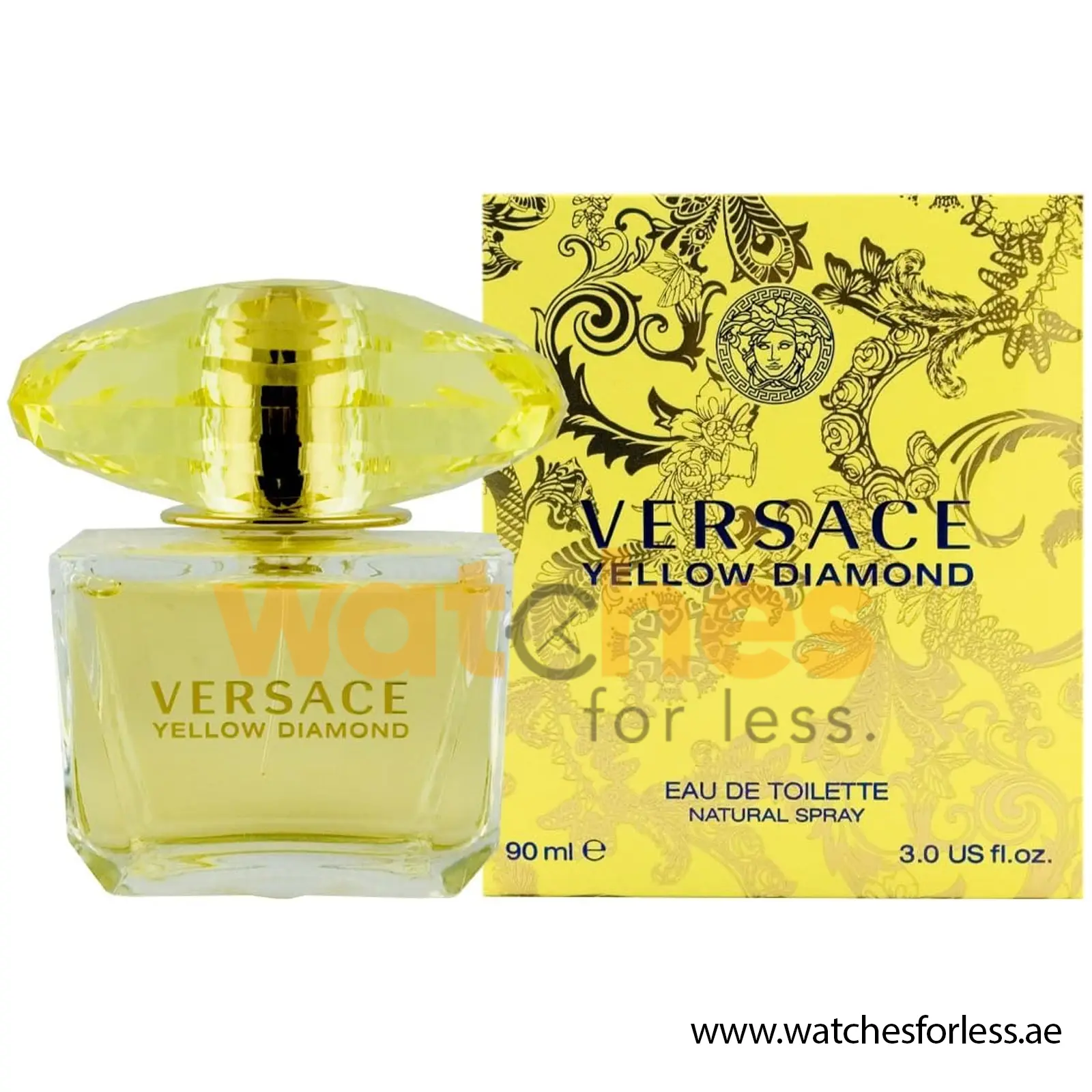 VERSACE YELLOW DIAMOND EDT Perfume For Women 90ML (Original Perfume) PO3566