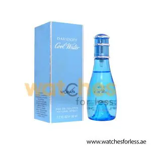 DAVIDOFF COOL WATER WOMAN EDT Perfume For Women's 50ML (Original Perfume) PO3582