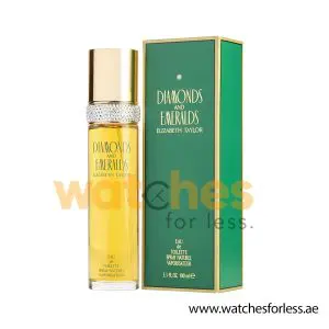 ELIZABETH TAYLOR DIAMONDS AND EMERALDS EDT Perfume For Women 100ML (Original Perfume) PO3625