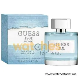 GUESS 1981 INDIGO EDT Perfume for Women 100ML (Original Perfume) PO3726