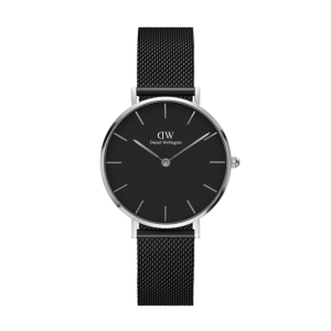 Daniel Wellington Women’s Quartz Black Stainless Steel Black Dial 32mm Watch DW00100202 (Without Tag)
