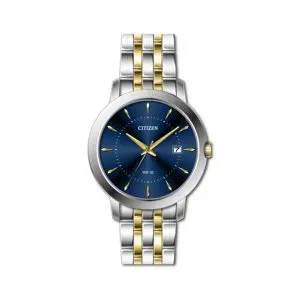 Citizen Men's Quartz Two-Tone Stainless Steel Blue Dial 40mm Watch DZ0014-51L