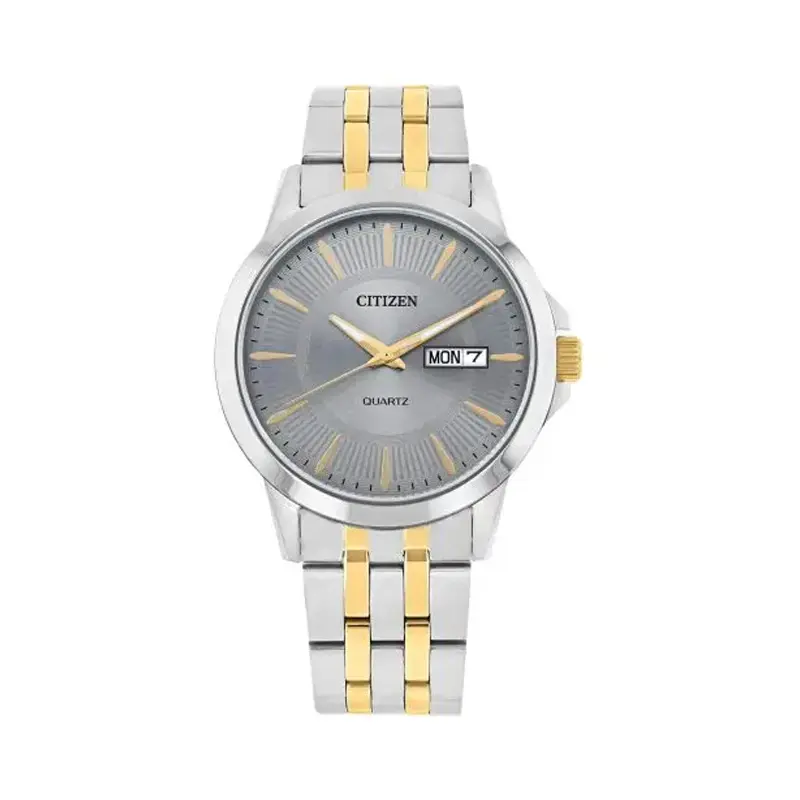 Citizen Men's Quartz Two-Tone Stainless Steel Grey Dial 42mm Watch DZ5004-57H