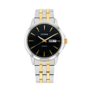 Citizen Men's Quartz Two-tone Stainless Steel Black Dial 42mm Watch DZ5004-57E