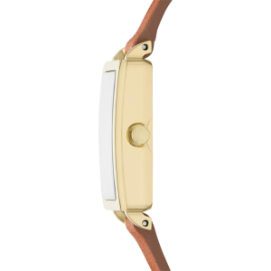 Alternative view of Skagen Women’s Quartz Brown Leather Strap White Dial 22mm Watch SKW3097 (Shelf Leftover)