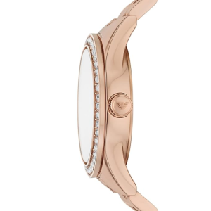 Alternative view of Emporio Armani Women’s Quartz Rose Gold Stainless Steel Mother Of Pearl Dial 36mm Watch AR11613 (Without Tag)