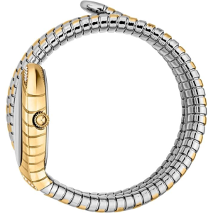 Alternative view of Just Cavalli Women’s Quartz Two-Tone Snake Stainless Steel Green Dial 23mm Watch JC1L248M0065