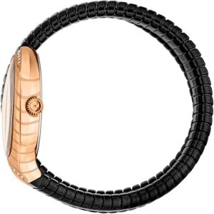 Alternative view of Just Cavalli Women’s Quartz Black Snake Stainless Steel Black Dial 23mm Watch JC1L248M0085