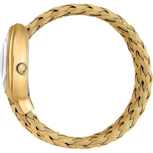 Alternative view of Just Cavalli Women’s Quartz Gold Snake Stainless Steel Silver Dial 22mm Watch JC1L264M0025