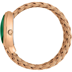 Alternative view of Just Cavalli Women’s Quartz Rose Gold Snake Stainless Steel Green Dial 22mm Watch JC1L264M0045