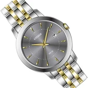 Alternative view of Citizen Men's Quartz Two-Tone Stainless Steel Grey Dial 40mm Watch DZ0014-51H