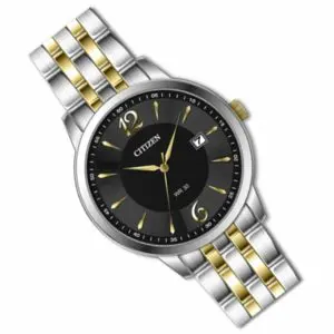 Alternative view of Citizen Men's Quartz Two-Tone Stainless Steel Black Dial 40mm Watch DZ0034-53E