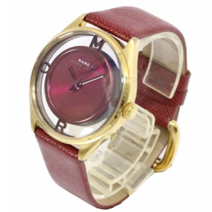 Alternative view of Marc by Marc Jacobs Women’s Quartz Red Leather Strap Red Dial 36mm Watch MBM1377 (Without Tag)