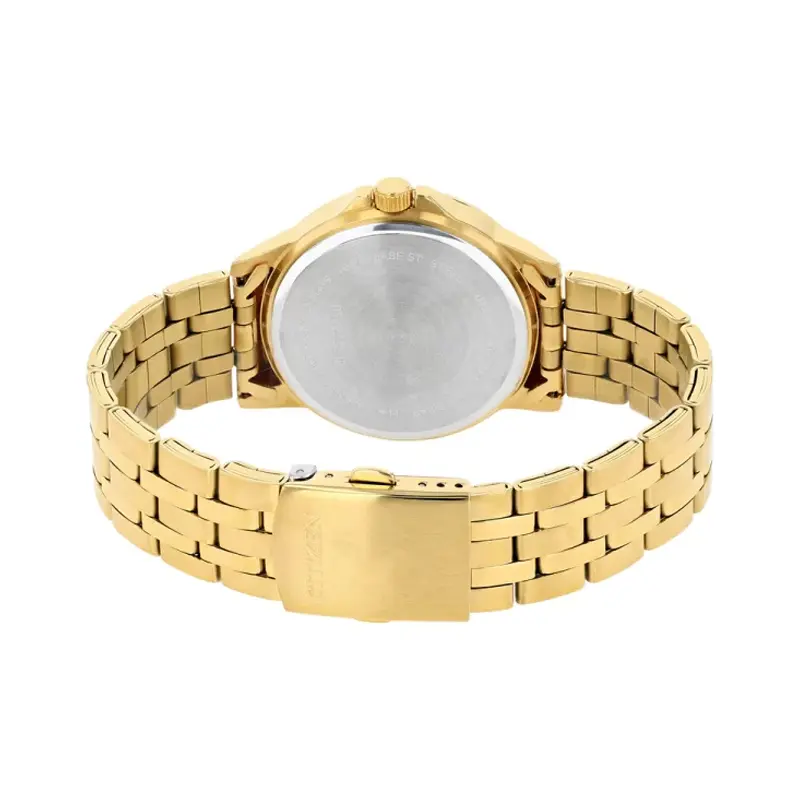 Citizen Men's Quartz Gold Stainless Steel Black Dial 42mm Watch DZ5002-52E - Image 3