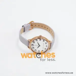 Marc by Marc Jacobs Women’s Quartz Grey Leather Strap Silver Dial 36mm Watch MJ1478 (Shelf Leftover)