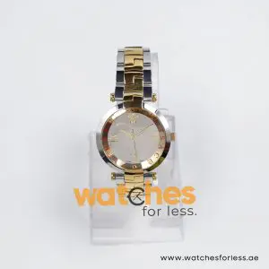 Versace Women’s Quartz Swiss Made Two-tone Stainless Steel Miror Dial 35mm Watch VAI200016 (Shelf Leftover)