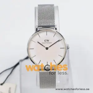 Daniel Wellington Women’s Quartz Silver Stainless Steel White Dial 32mm Watch DW00100164-1 (Shelf Leftover)