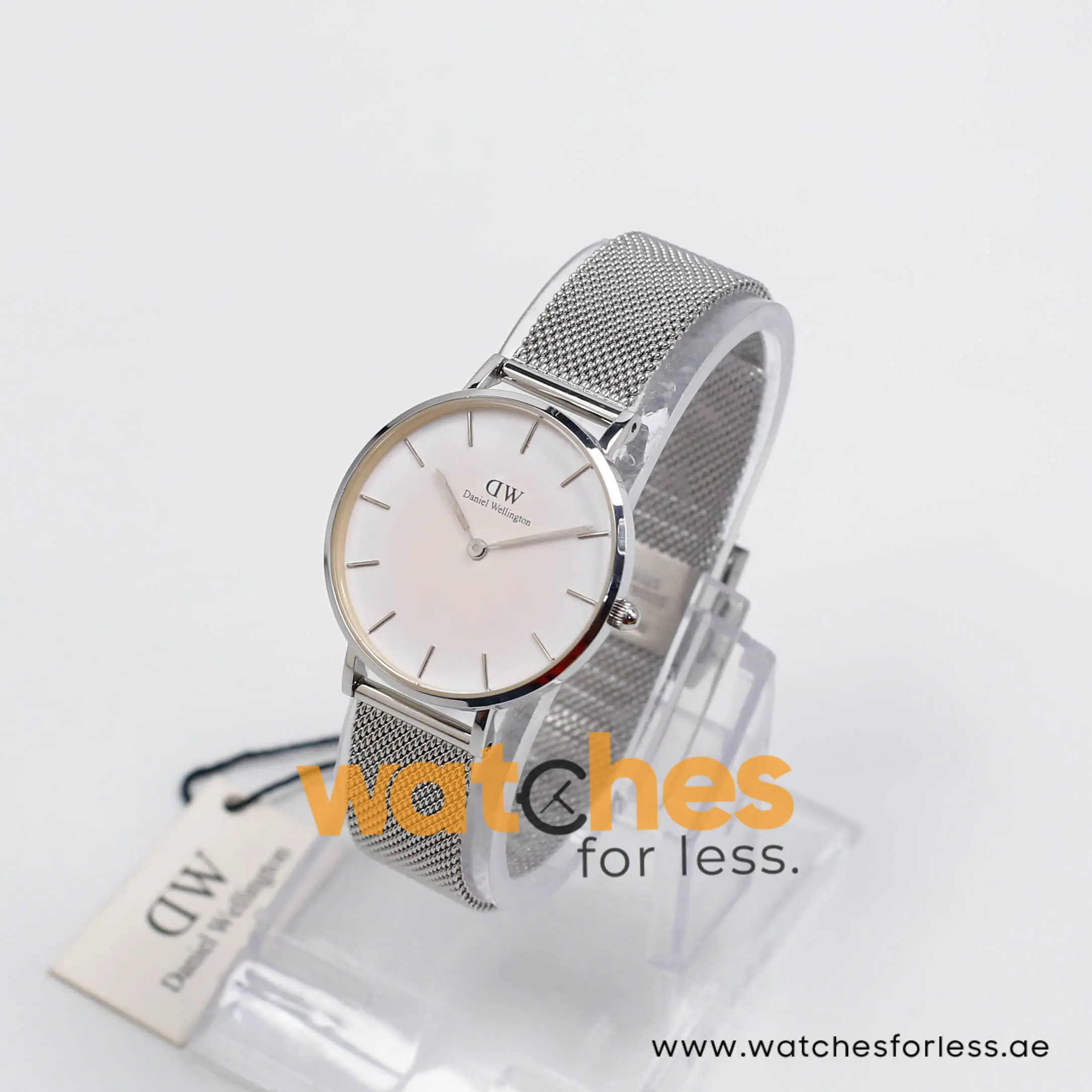Daniel Wellington Women’s Quartz Silver Stainless Steel White Dial 32mm Watch DW00100164-1 (Shelf Leftover) - Image 6