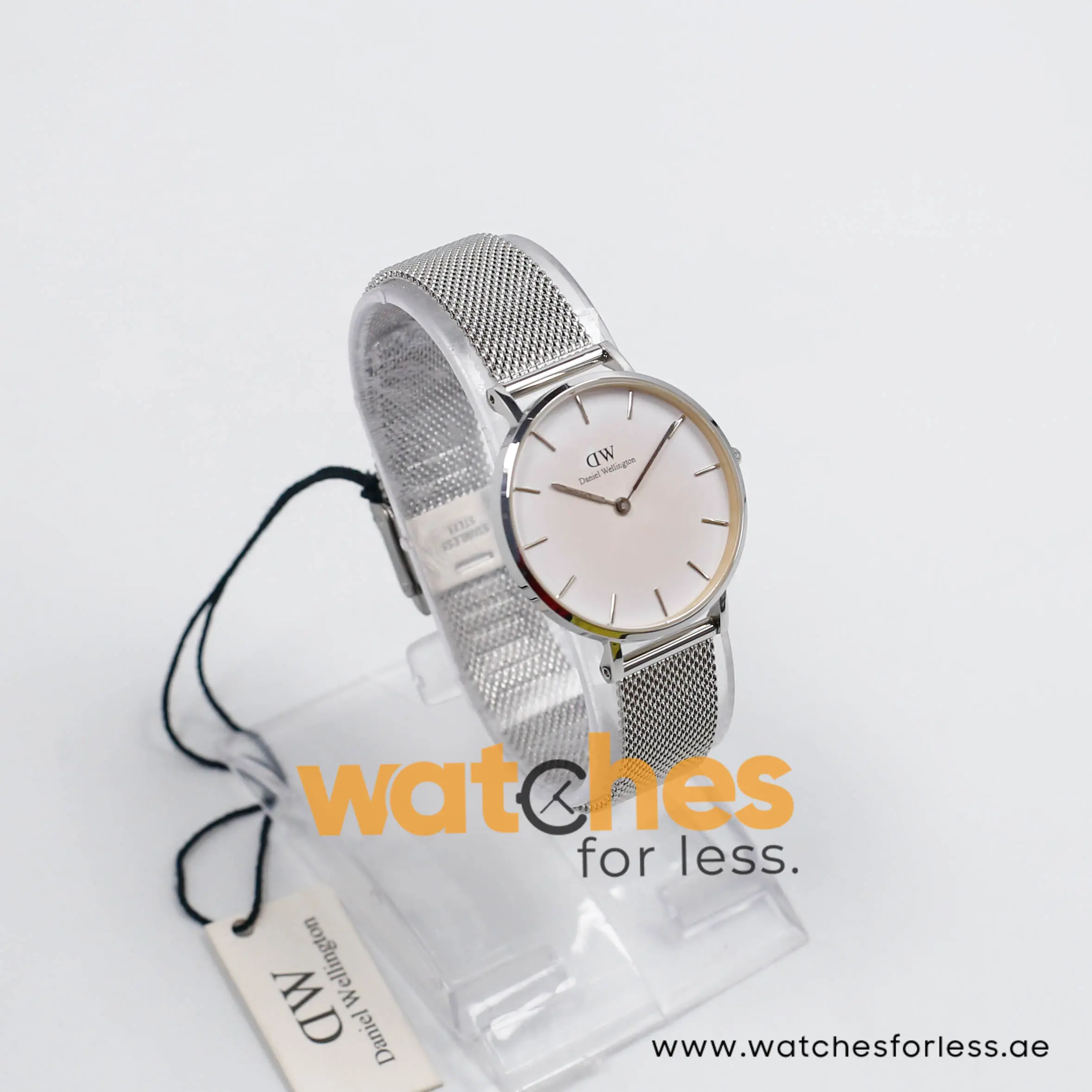 Daniel Wellington Women’s Quartz Silver Stainless Steel White Dial 32mm Watch DW00100164-1 (Shelf Leftover) - Image 5