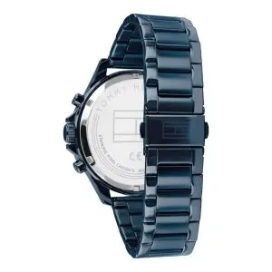 Tommy Hilfiger Women’s Quartz Blue Stainless Steel Silver Dial 38mm Watch 1782003