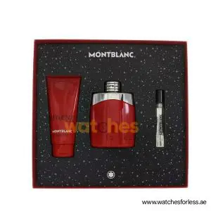 MONT BLANC LEGEND RED MEN SET EDP 100ML + EDP 7.5ML + SHOWER GEL 100ML (NEW PACK) GIFT SET (WFL Ref GS0556)