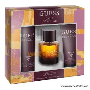GUESS 1981 LOS ANGELES MEN SET EDT 100ML + SG 200ML + BODY SPRAY 226ML GIFT SET (WFL Ref GS0396)