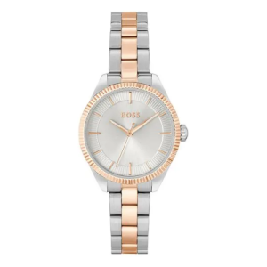 Hugo Boss Women’s Quartz Two-tone Stainless Steel Silver Dial 32mm Watch 1502727