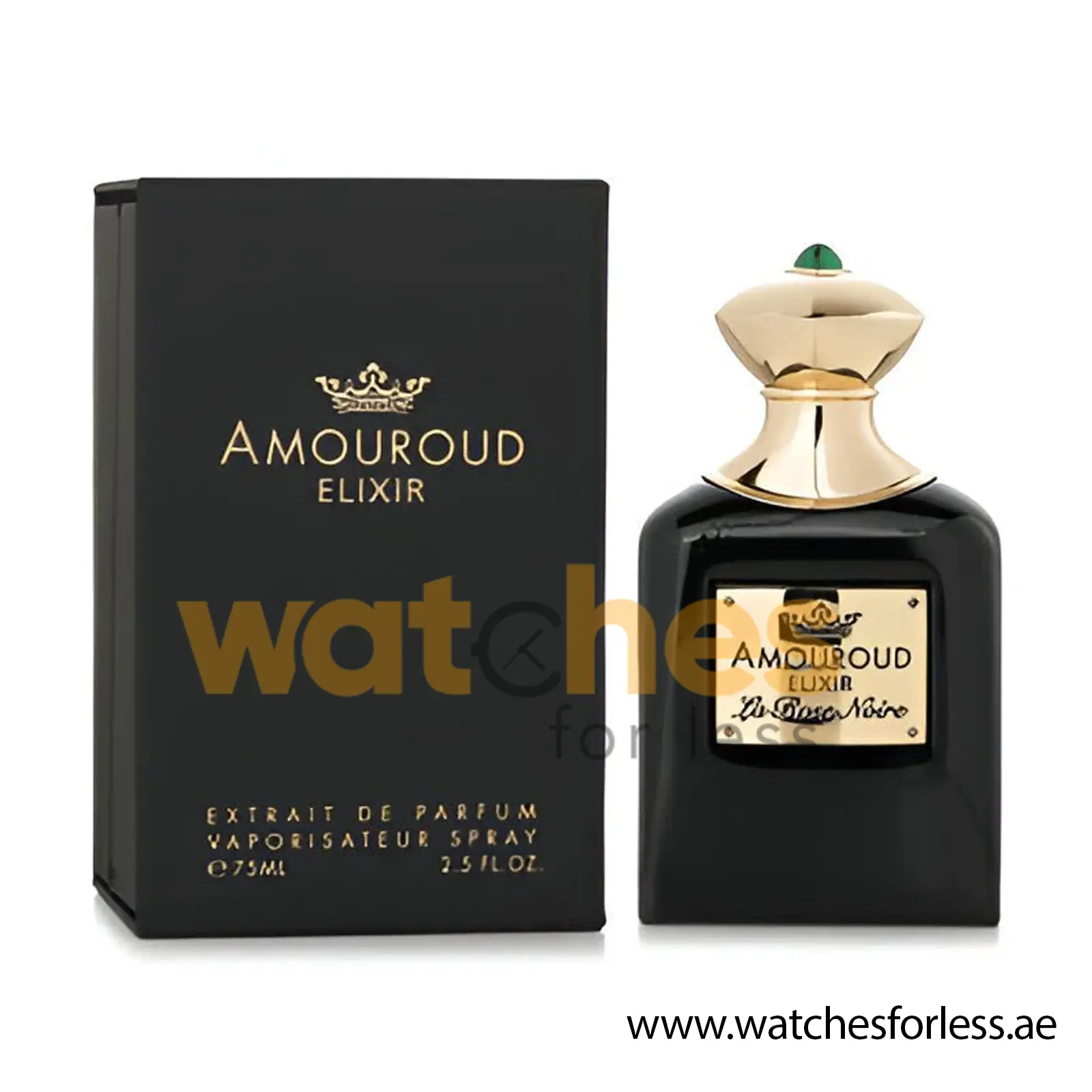 AMOUROUD ELIXIR LA ROSE NOIRE EXTRAIT DE PARFUM Perfume For Unisex 75ML (Original Perfume) PO6041
