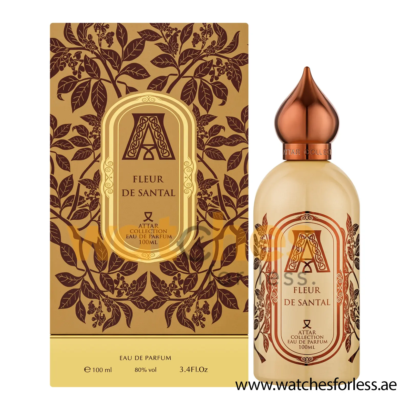 ATTAR COLLECTION FLEUR DE SANTAL EDP Perfume For Unisex 100ML (Original Perfume) PO6079