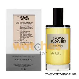 D.S.& DURGA BROWN FLOWERS EDP Perfume for Unisex 100ML (Original Perfume) (WFL Ref PO6177)