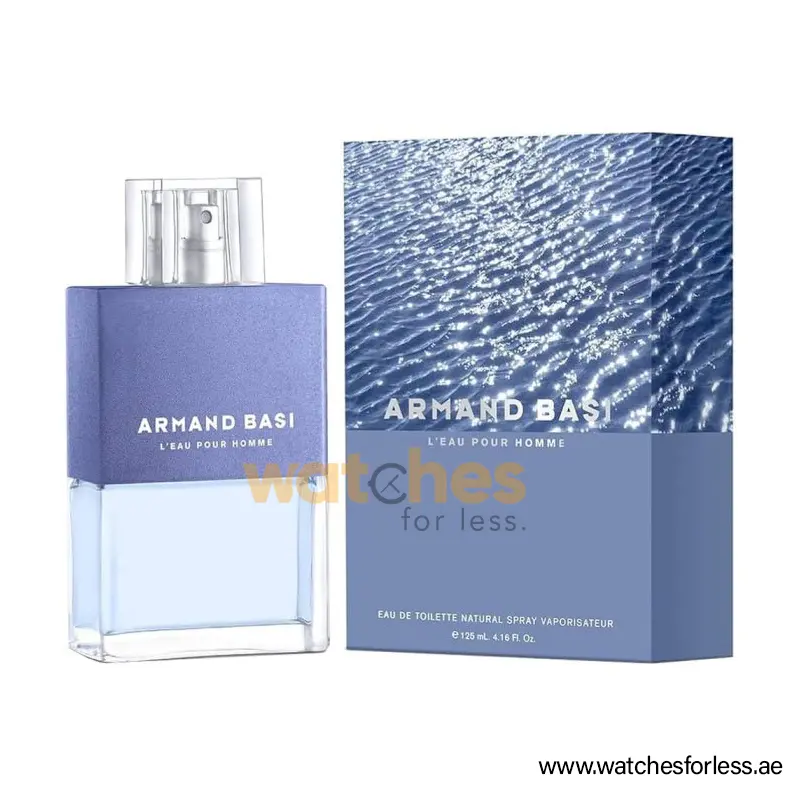 ARMAND BASI L'EAU POUR HOMME EDT PERFUME FOR MEN 125ml (Original Perfume) (WFL Ref PO7048)