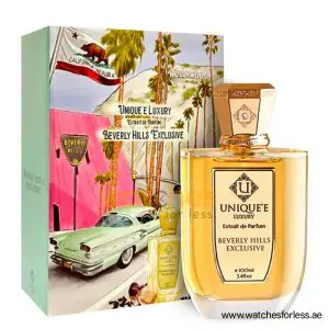 UNIQUE'E LUXURY BEVERLY HILLS EXCLUSIVE EXTRAIT DE PARFUM PERFUME FOR UNISEX 100ml (Original Perfume) (WFL Ref PO6741)