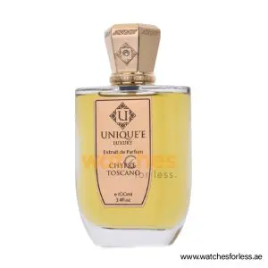 UNIQUE'E LUXURY CHYPRE TOSCANO EXTRAIT DE PARFUM PERFUME FOR UNISEX 100ml (Original Perfume) (WFL Ref PO6743)