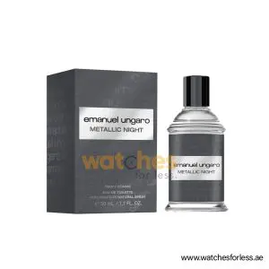 EMANUEL UNGARO METALLIC NIGHT EDT Perfume for Men 50ML (Original Perfume) (WFL Ref PO7231)