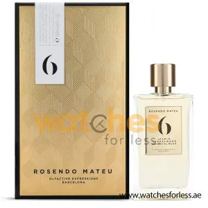 ROSENDO MATEU NO.6 JASMIN SANDALWOOD ORIENTAL MUSK EDP Perfume for Unisex 100ML (Original Perfume) (WFL Ref PO6589)
