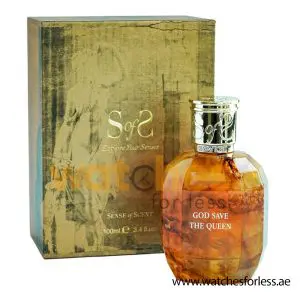 SENSE OF SCENT ROYAL COLLECTION GOD SAVE THE QUEEN EDP Perfume for Unisex 100ML (Original Perfume) (WFL Ref PO6621)