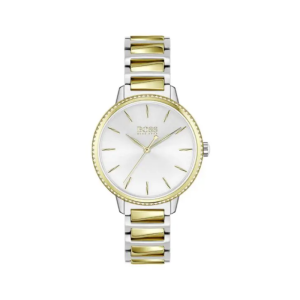 Hugo Boss Women’s Quartz Two-Tone Stainless Steel Silver Dial 34mm Watch 1502568