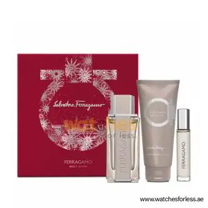 SALVATORE FERRAGAMO FERRAGAMO MEN EDT 100ML+10ML+ SG 100ML GIFT SET (WFL Ref GS0094)