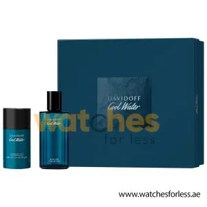 DAVIDOFF COOL WATER MEN'S SET EDT 75ML+ DEO STICK 75G GIFT SET (WFL Ref GS0023)