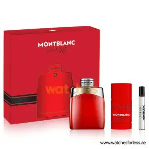 MONT BLANC LEGEND RED MEN EDP 100+7.5ML+ SG 100ML-CS GIFT SET (WFL Ref GS0078)