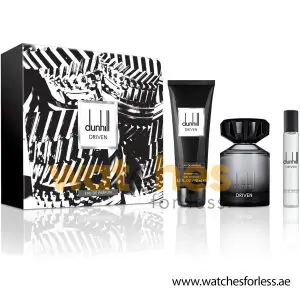 DUNHILL DRIVEN BLACK MEN'S SET EDP 100ML+15+S/G 90ML GIFT SET (WFL Ref GS0033)