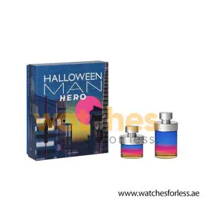 J.DEL POZO HALLOWEEN MAN HERO MEN'S SET EDT 125ML+50ML GIFT SET (WFL Ref GS0051)