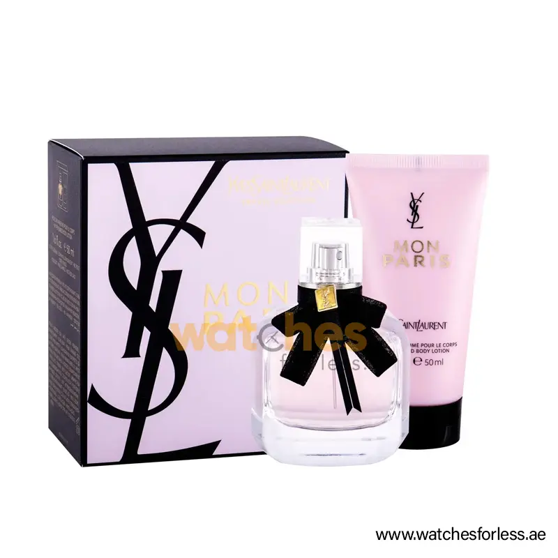 YVES SAINT LAURENT MON PARIS WOMEN'S SET EDP 50ML + BL 50ML GIFT SET (WFL Ref GS0743)