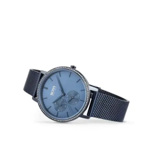 Hugo Boss Women’s Quartz Blue Stainless Steel Blue Dial 35mm Watch 1502518