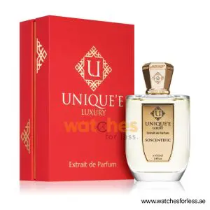 UNIQUE'E LUXURY SOSCENTIFIC EXTRAIT DE PARFUM PERFUME FOR UNISEX 100ml (Original Perfume) (WFL Ref PO6752)