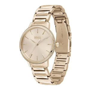 Hugo Boss Women’s Quartz Rose Gold Stainless Steel Rose Gold Dial 34mm Watch 1502540