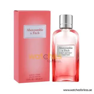 ABERCROMBIE & FITCH FIRST INSTINCT TOGETHER EDP Perfume for WOMEN 100ml (Original Perfume) (WFL Ref PO6854)
