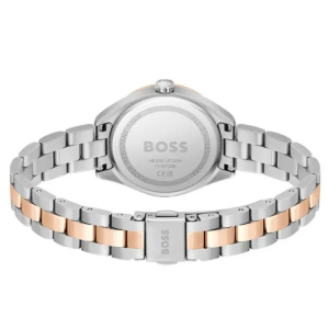 Hugo Boss Women’s Quartz Two-tone Stainless Steel Silver Dial 32mm Watch 1502727
