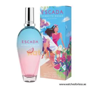 ESCADA SORBETTO ROSSO LIMITED EDITION EDT Perfume For Women 100ML (Original Perfume) (WFL Ref PO7278)